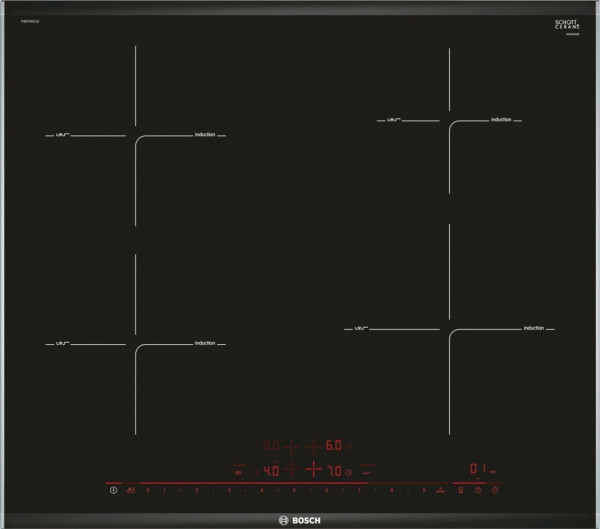 Встраиваемая индукционная варочная панель Bosch PIE675DC1E