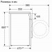 Фронтальная стиральная машина Bosch WDS28460OE