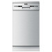 Посудомоечная машина BBK 45-DW119D серебро