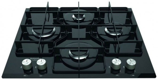 Встраиваемая газовая варочная панель Hotpoint-Ariston TQG 642 (BK)