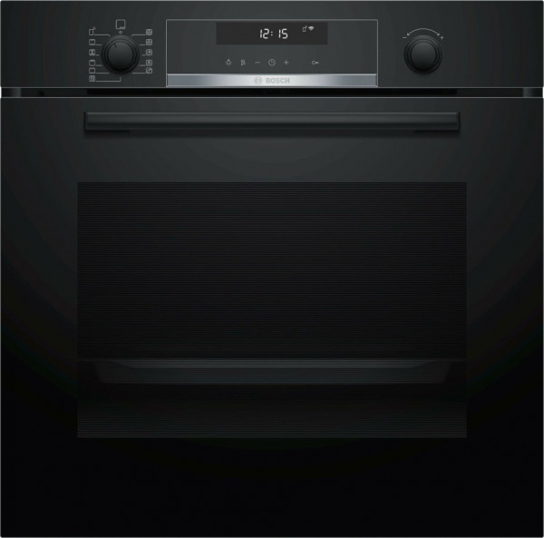 Встраиваемый электрический духовой шкаф Bosch HBG538EB6R черный
