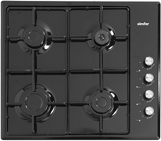 Эмалированная варочная панель Simfer H60Q40B470