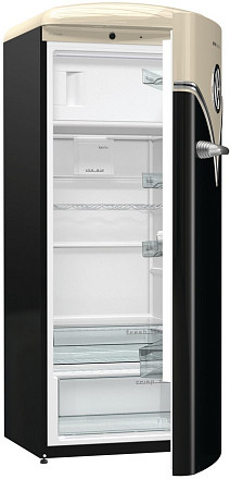 Отдельностоящий однокамерный холодильник Gorenje OBRB153BK