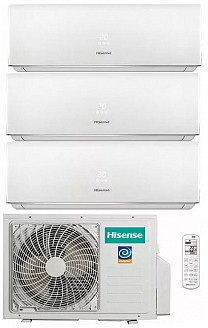 Мульти-сплит система Hisense AMS-12UR4SVEDB65 (3шт) + AMW4-36U4SAC (1шт) Инвертор