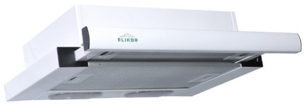 Встраиваемая вытяжка Elikor Интегра 60П-400-В2Л белый/белый