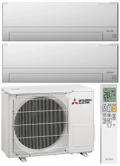 Мульти-сплит система Mitsubishi Electric MSZ-BT20VG (2шт)+MXZ-2F33VF (1шт) Инвертор