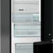 Отдельностоящий двухкамерный холодильник Gorenje NRK6201SYBK