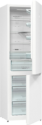 Отдельностоящий двухкамерный холодильник Gorenje NRK 6201 SYW