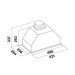 Встраиваемая вытяжка Falmec GRUPPO INCASSO 50 inox (600) (CGIW50.E5P2#ZZZI461F)