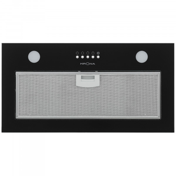 Встраиваемая вытяжка Krona Luisa 600 Glass Black PB