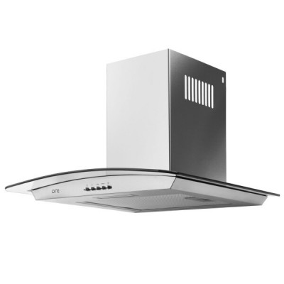 Каминная вытяжка ORE Glasset 50L inox