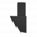 Вытяжка Maunfeld CASCADA 60 Glass Black