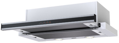 Встраиваемая вытяжка Krona Kamilla Sensor 2M 600 Inox/Black glass