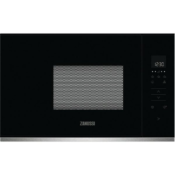 Встраиваемая микроволновая печь Zanussi ZMBN2SX черный/нержавеющая сталь