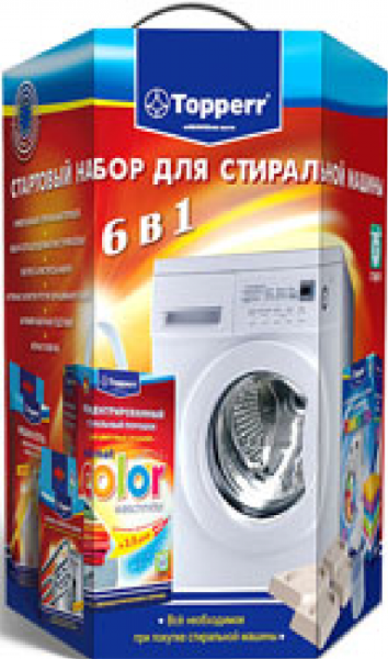 Стартовый набор для стиральных машин Topperr Premium 6 in 1
