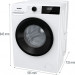 Стиральная машина Gorenje W1NHPI60SCSIRV