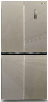 Холодильник Side-by-Side Ginzzu NFI-4414 Gold glass