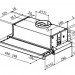 Встраиваемая вытяжка Faber Flexa M6/40 AM/Inox A60