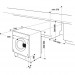 Встраиваемая стиральная машина с сушкой Hotpoint-Ariston BI WDHG 75148