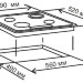 Встраиваемая электрическая варочная панель DeLuxe 595204.03эвс-003