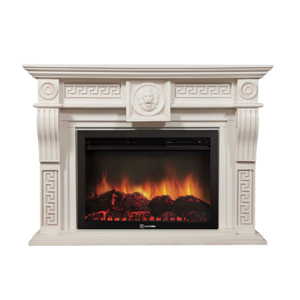 Портал каминный Firelight Vittoriano 30 беленый дуб