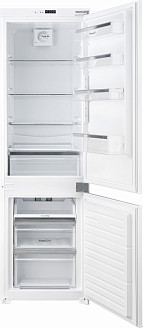 Встраиваемый двухкамерный холодильник Weissgauff WRKI 178 V NoFrost