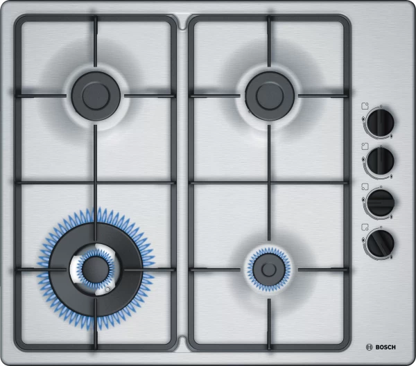 Встраиваемая газовая варочная панель Bosch PBH6B5B60