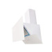 Каминная вытяжка Dach NUBIA 90 white