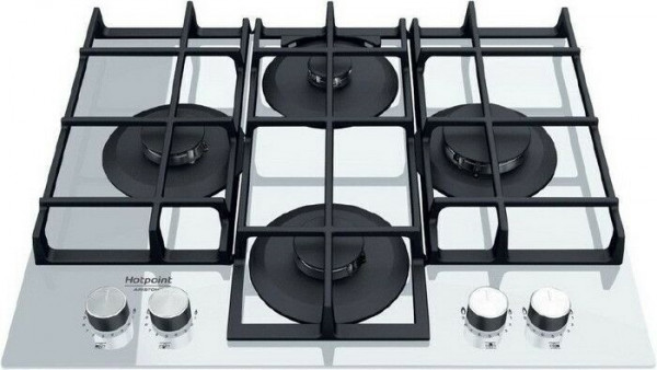 Встраиваемая газовая варочная панель Hotpoint-Ariston HAGS 61F/WH