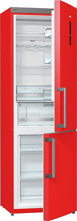 Отдельностоящий двухкамерный холодильник Gorenje NRK 6192 MRD