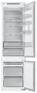 Встраиваемый двухкамерный холодильник Samsung BRB30705DWW